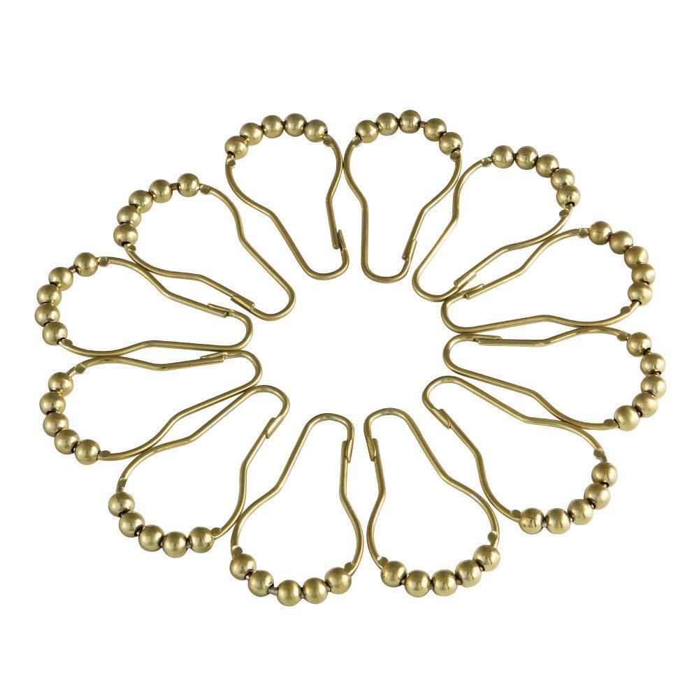 Kingston Brass Kingston Brass Edenscape Roller Ball Shower Curtain Rings (Set of 12)