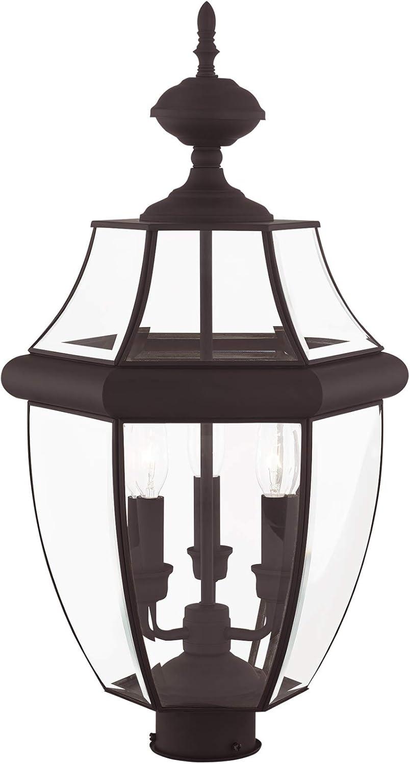 Livex Lighting Monterey 3 - Light Lantern in  Bronze