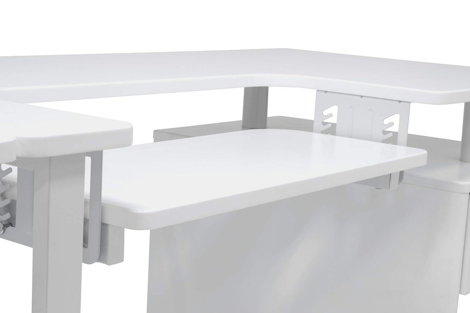 56.75'' x 23.75'' Sewing Table with Sewing Machine Platform