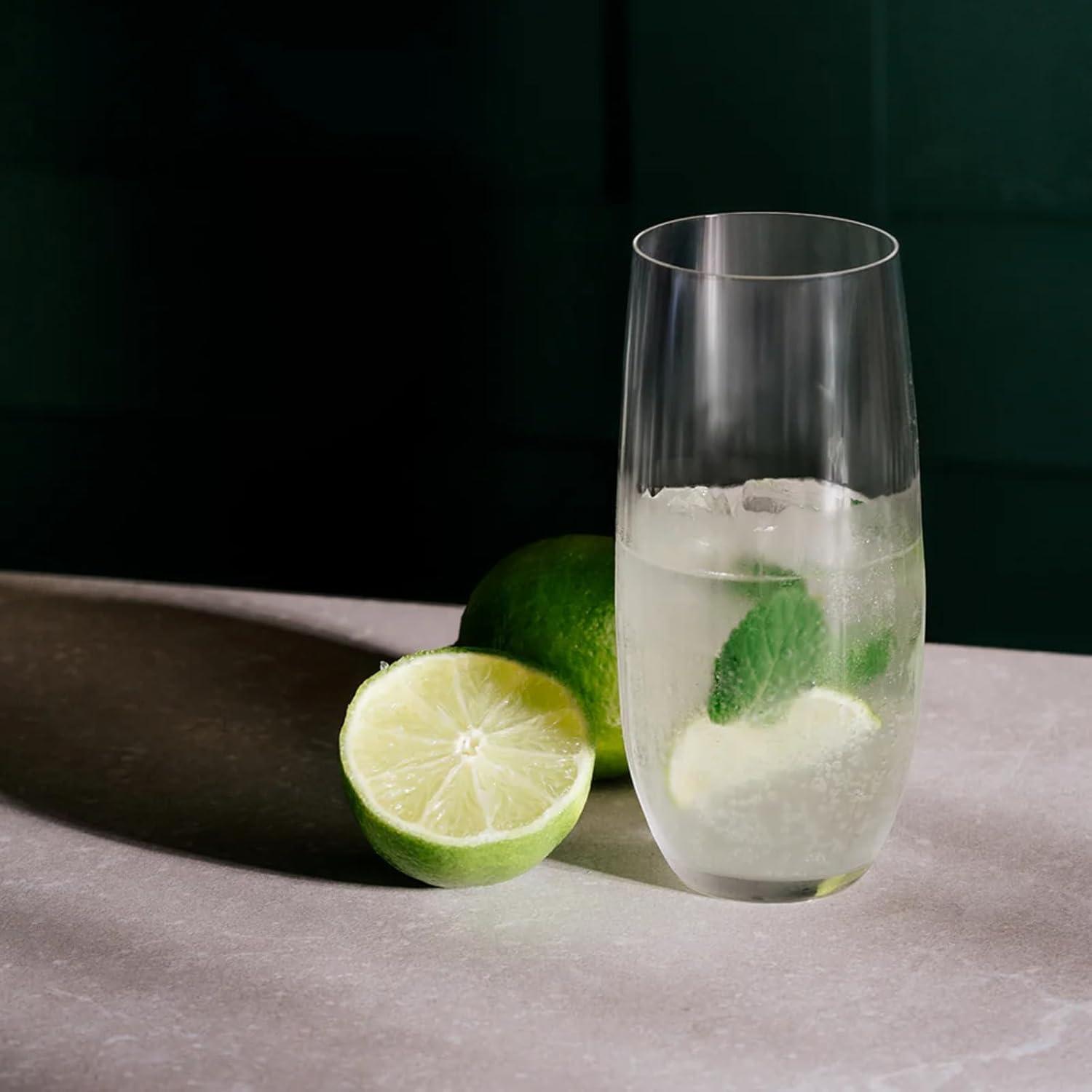 Galway Crystal Erne 14oz. Crystal Highball Glass Set