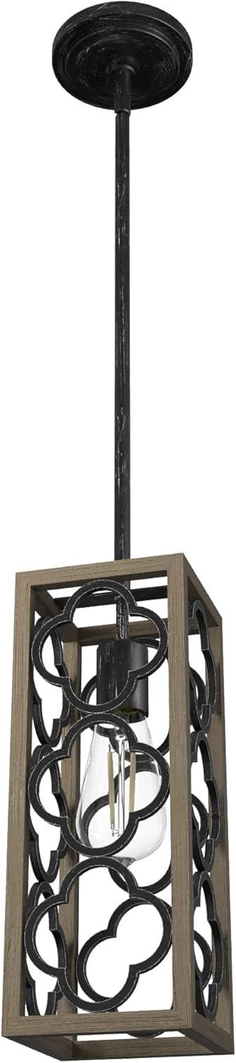 Hunter Fan Gablecrest 1 - Light Single Rectangle Pendant