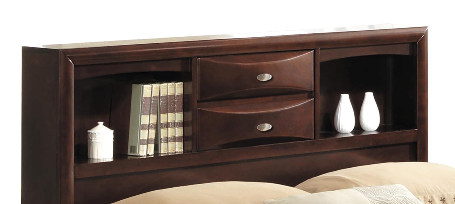 86" Full Bed Ireland Bed Espresso - Acme Furniture