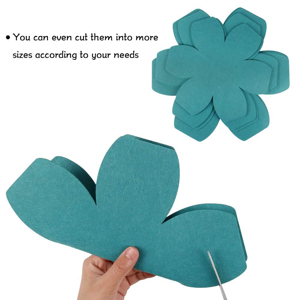 12Pcs Pot and Pan Protectors, Felt Pan Protector Pads, Cyan Pot Separators Protectors for Stacking and Protecting Your Cookware