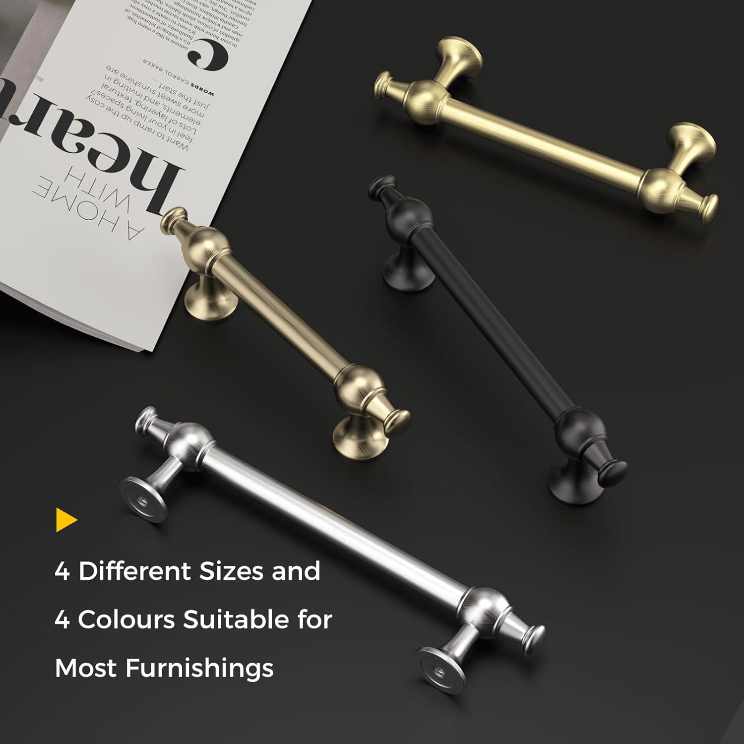 Piper Kitchen Cabinet Handles, Drawer Pulls for Cabinet, 6-5/16" (160mm)