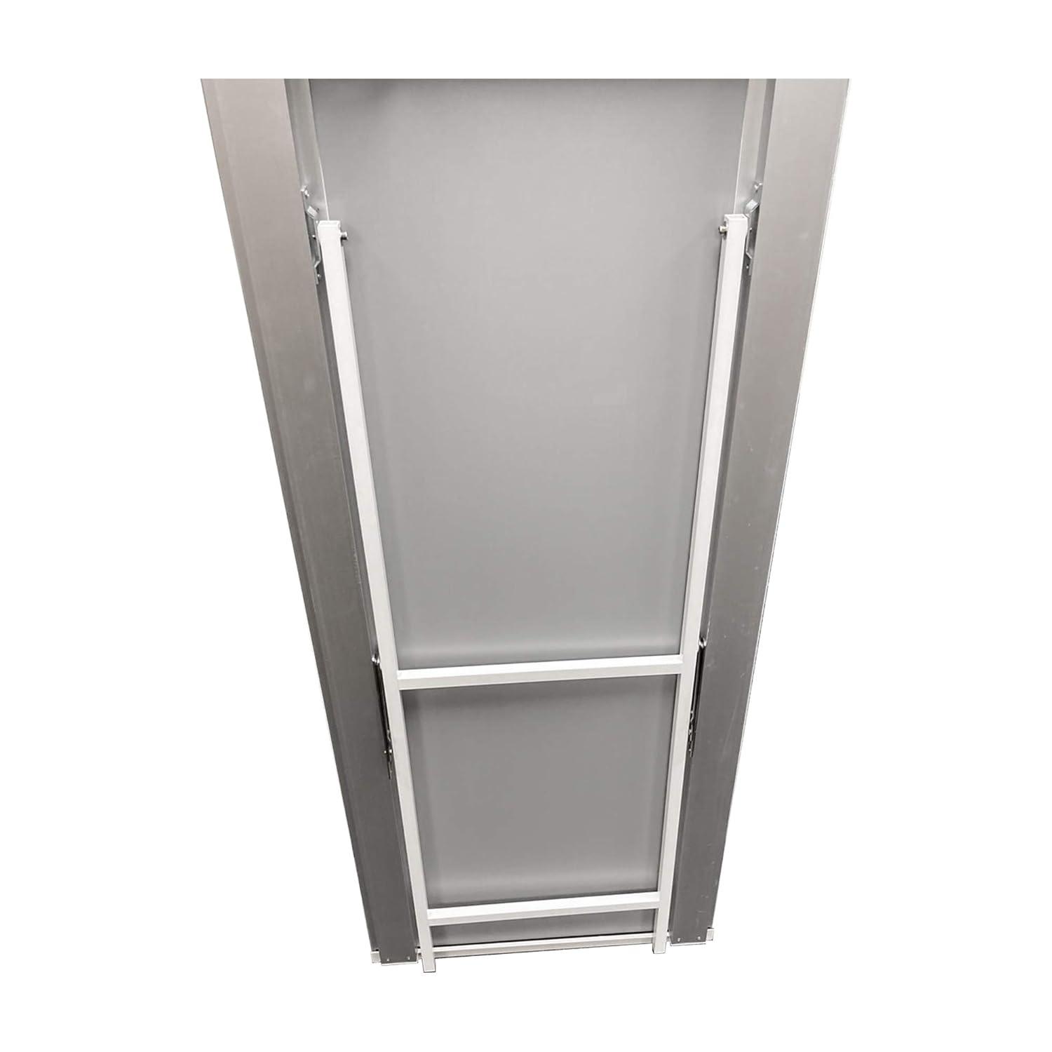 Full Length Lighted LED Vanity Mirror 19"x59" inches with Adjustable Light Color and Dimmer Touch Sensors by Fab Glass and Mirror