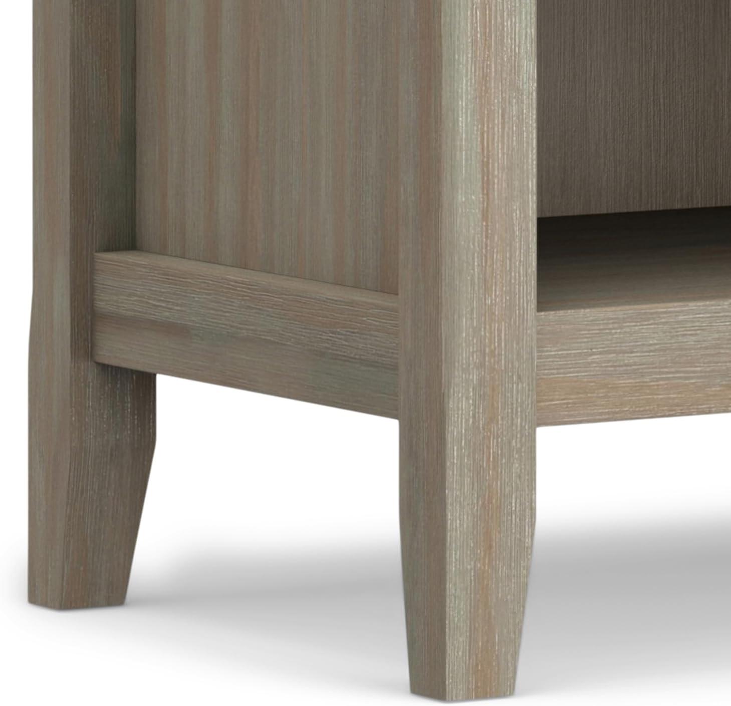 Amherst 2 - Drawer Solid Wood Nightstand