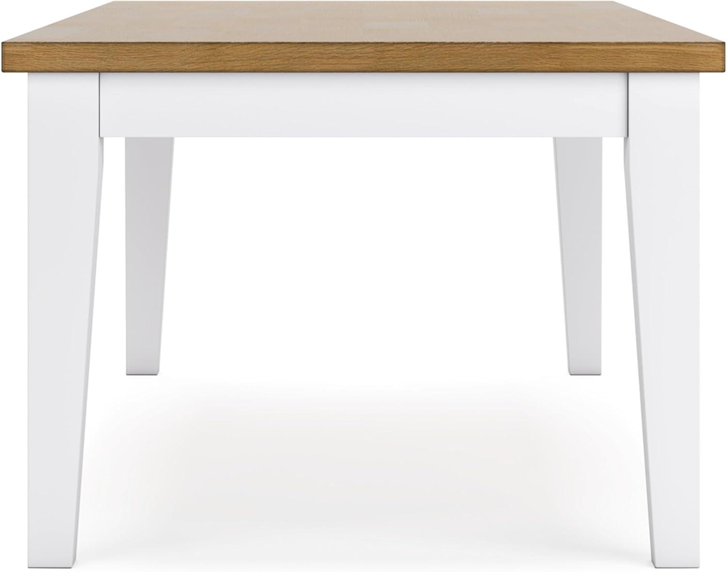 Ashley Furniture Ashbryn White & Natural Dining Table