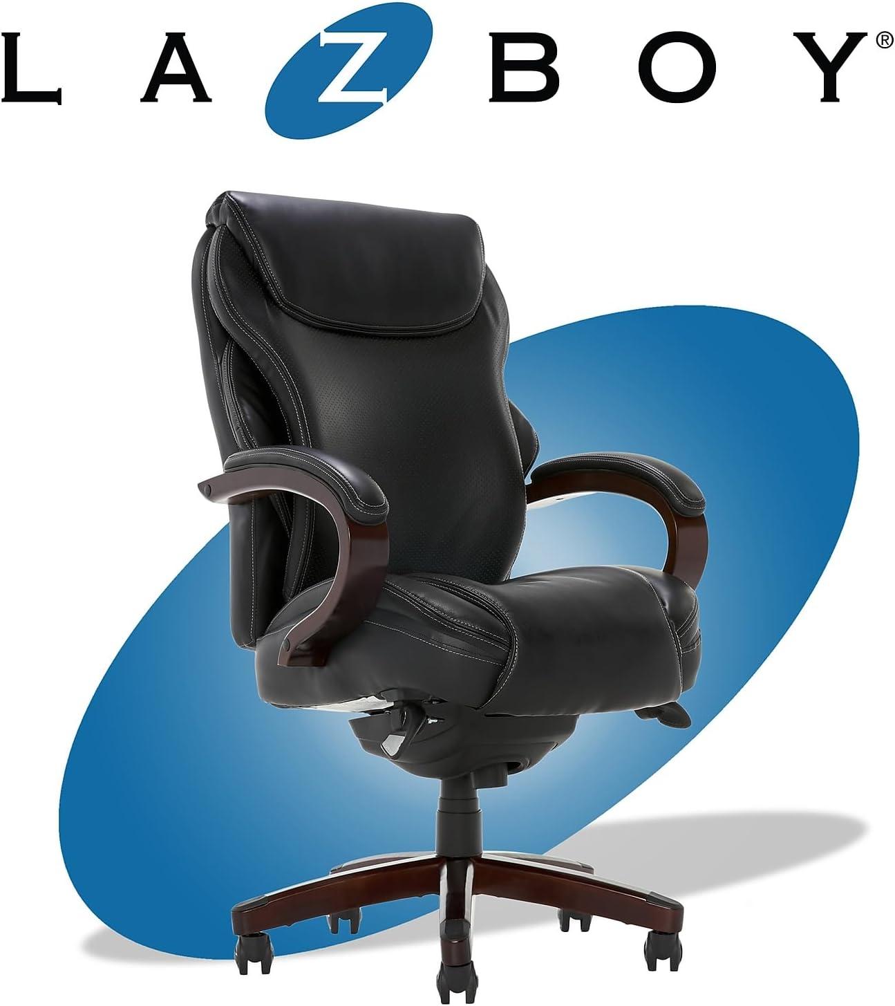 Hyland La-Z-Boy Executive Office Chair with AIR Lumbar Technology and Adjustable High-Back