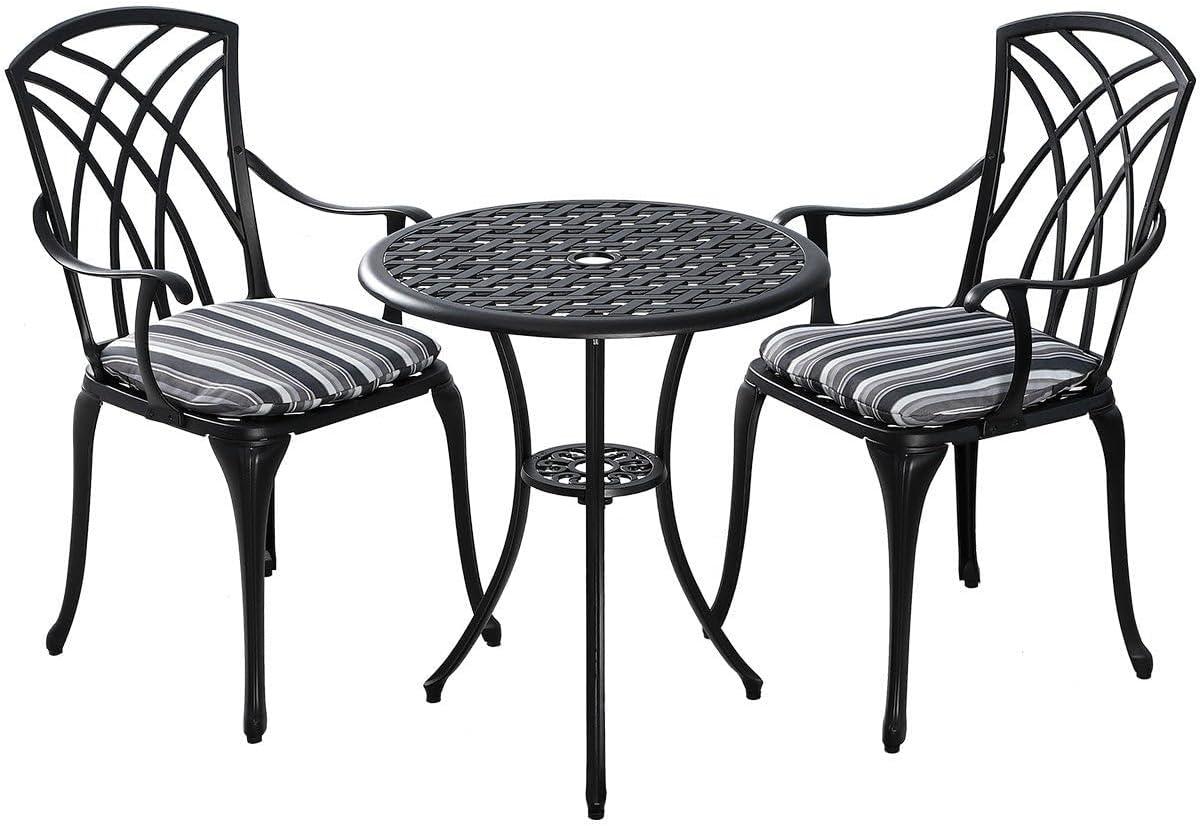 Kinger Home Ekta 3-Piece Patio Bistro Set