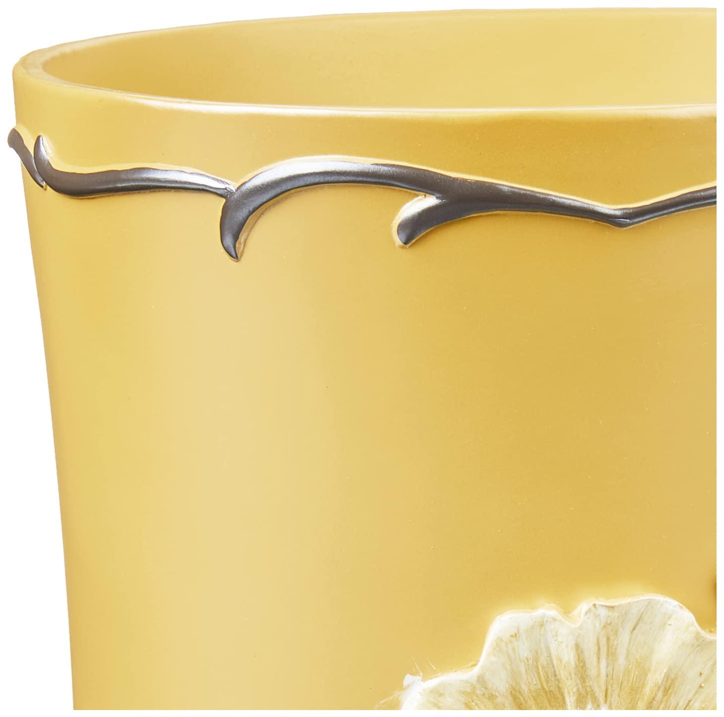 Popular Bath Plastic Open Waste Basket - 4 Gallons