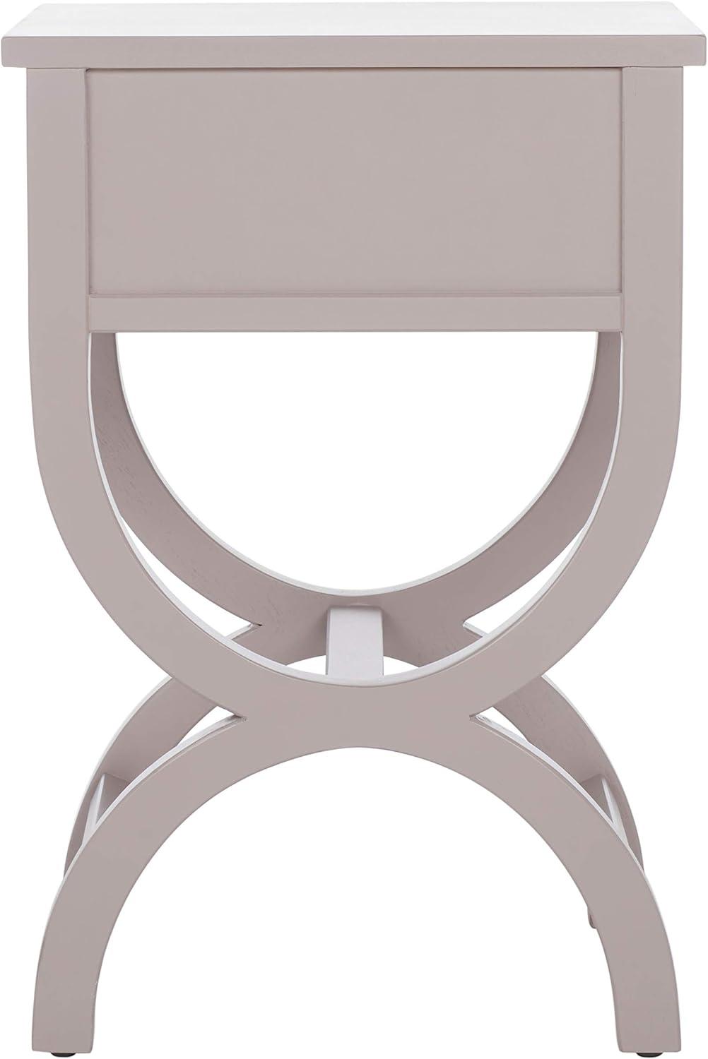 Floris End Table With Storage