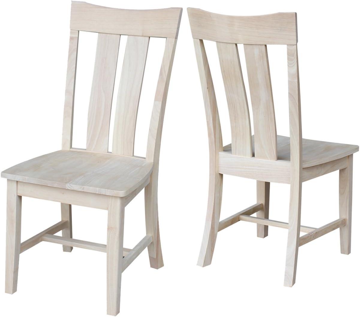 International Concepts Set of Two Ava Chairs