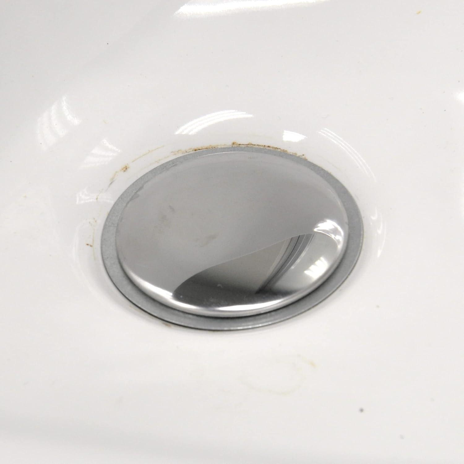Danco 88952 Sink Hole Cover, Plastic/Stainless Steel