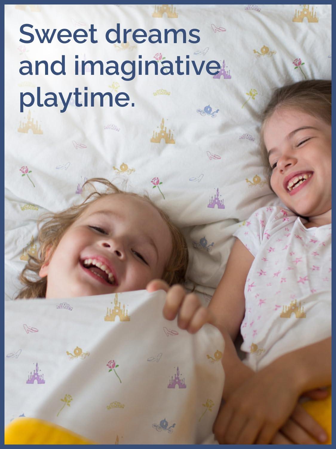 CGK Linens 4 Piece Kids Microfiber Sheet Set - Wrinkle Free - Cute, Cozy, Soft