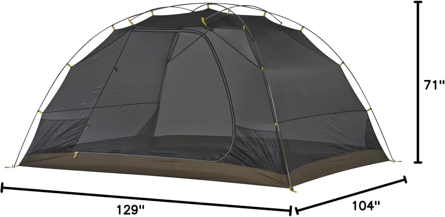 SJK Daybreak 6 Person Tent with Full Coverage Fly