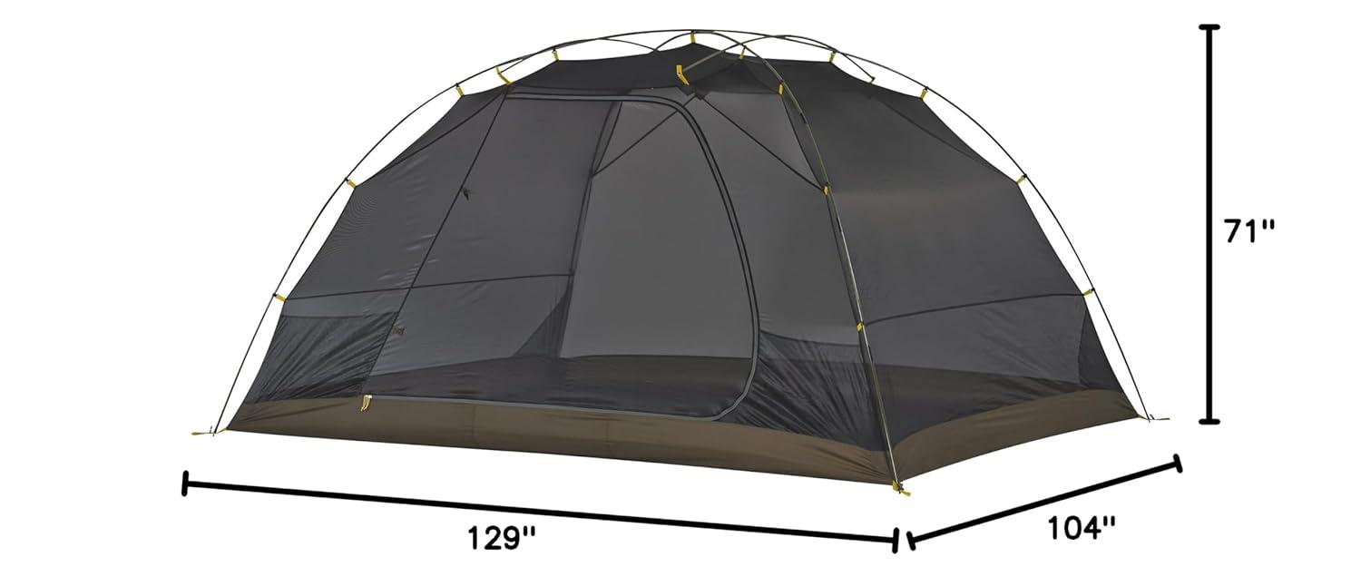 SJK Daybreak 6 Person Tent with Full Coverage Fly