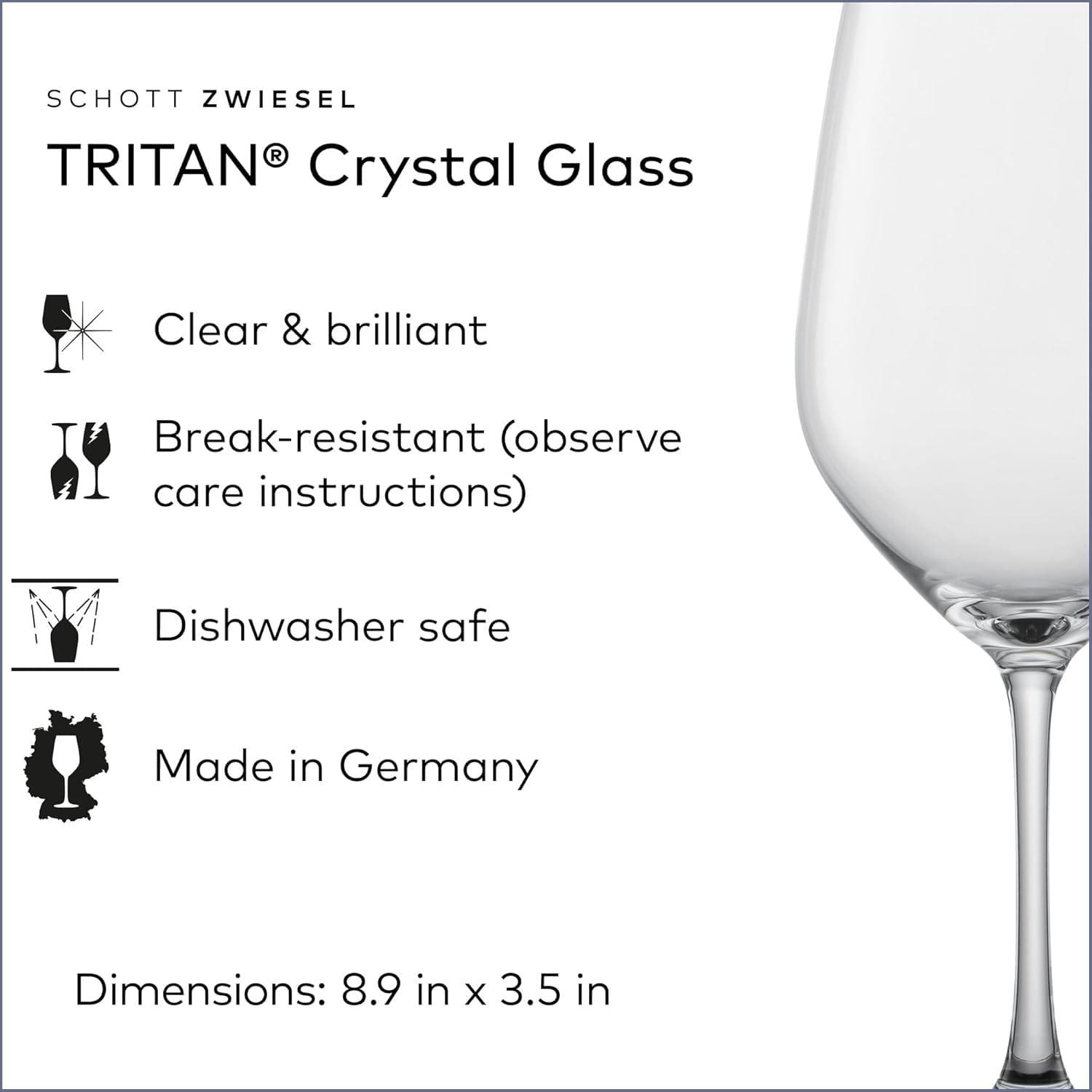 Forte Tritan 15 oz. Glass Goblet (Set of 6)