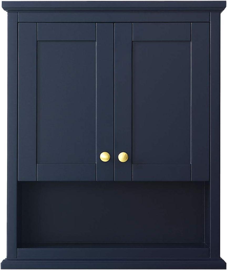 Wyndham Collection Avery Solid Wood Wall Over The Toilet Storage