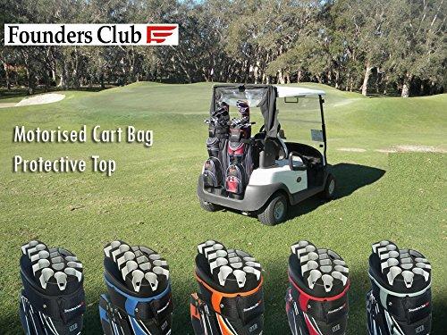 Founders Club Generation 2 Organizer Golf Cart Bag for Men with 14 Way Head Lock Anti Rattle Divider Top
