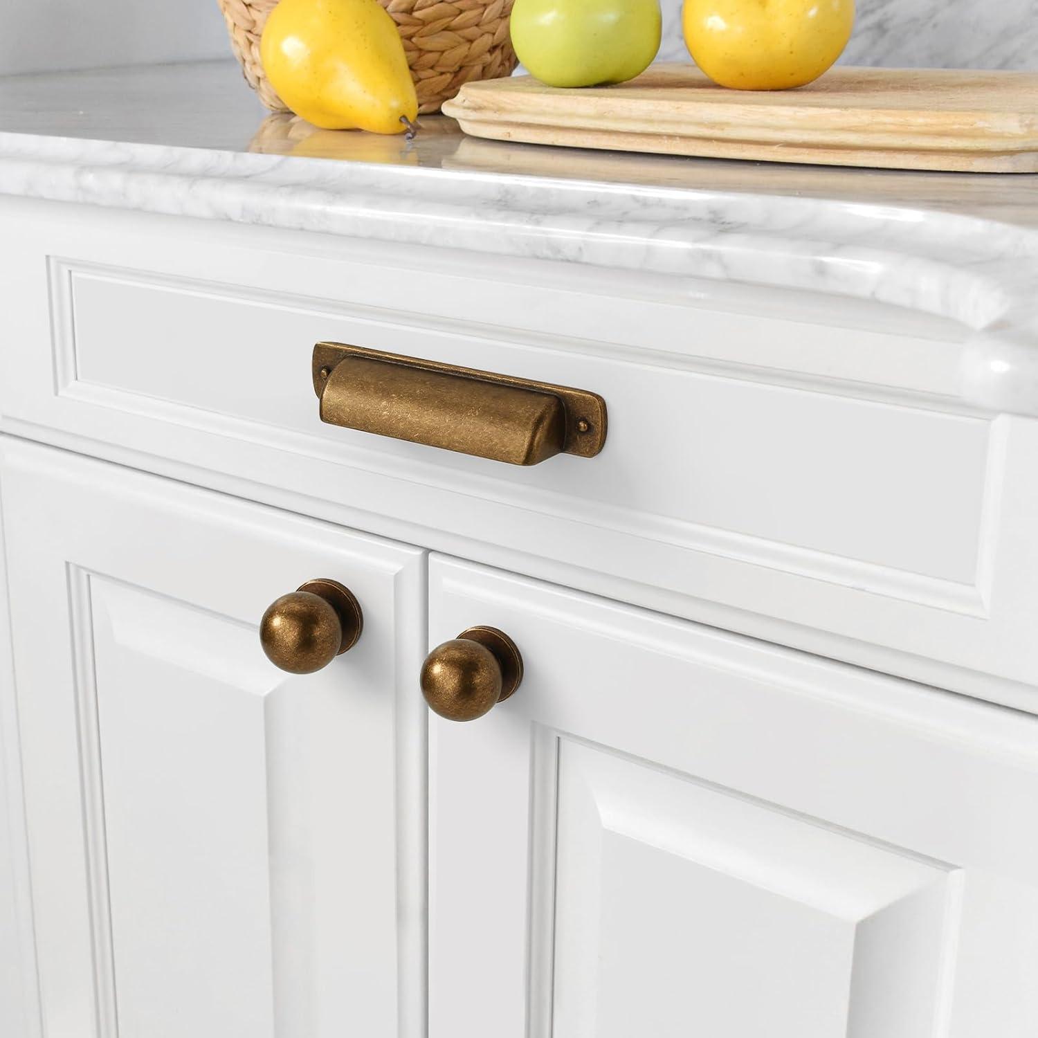 Cabinet 3 3/4" Center to Center Cup/Bin Pull Multipack