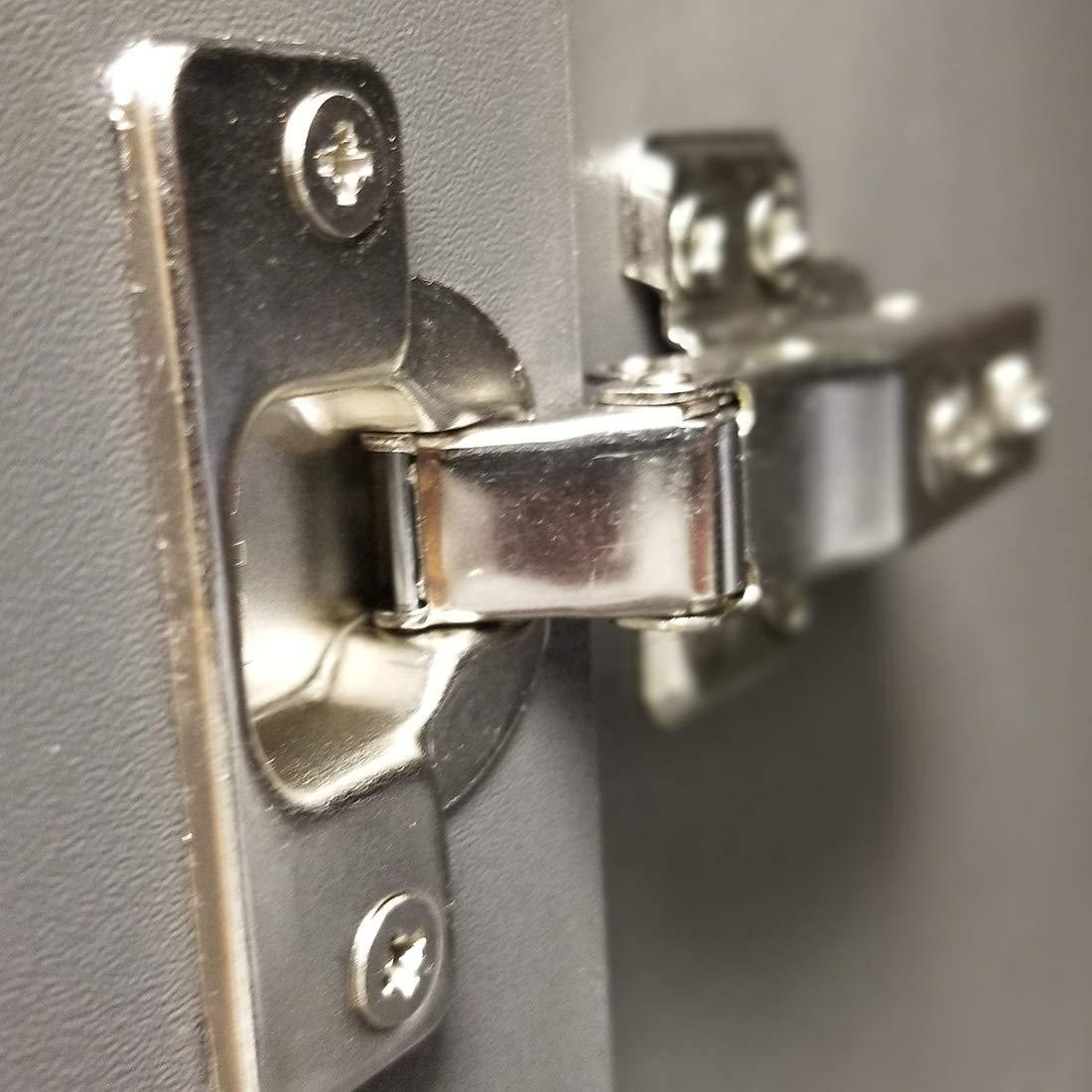 Tall Silver Metallic Freestanding Lockable Cabinet with Adjustable Shelving