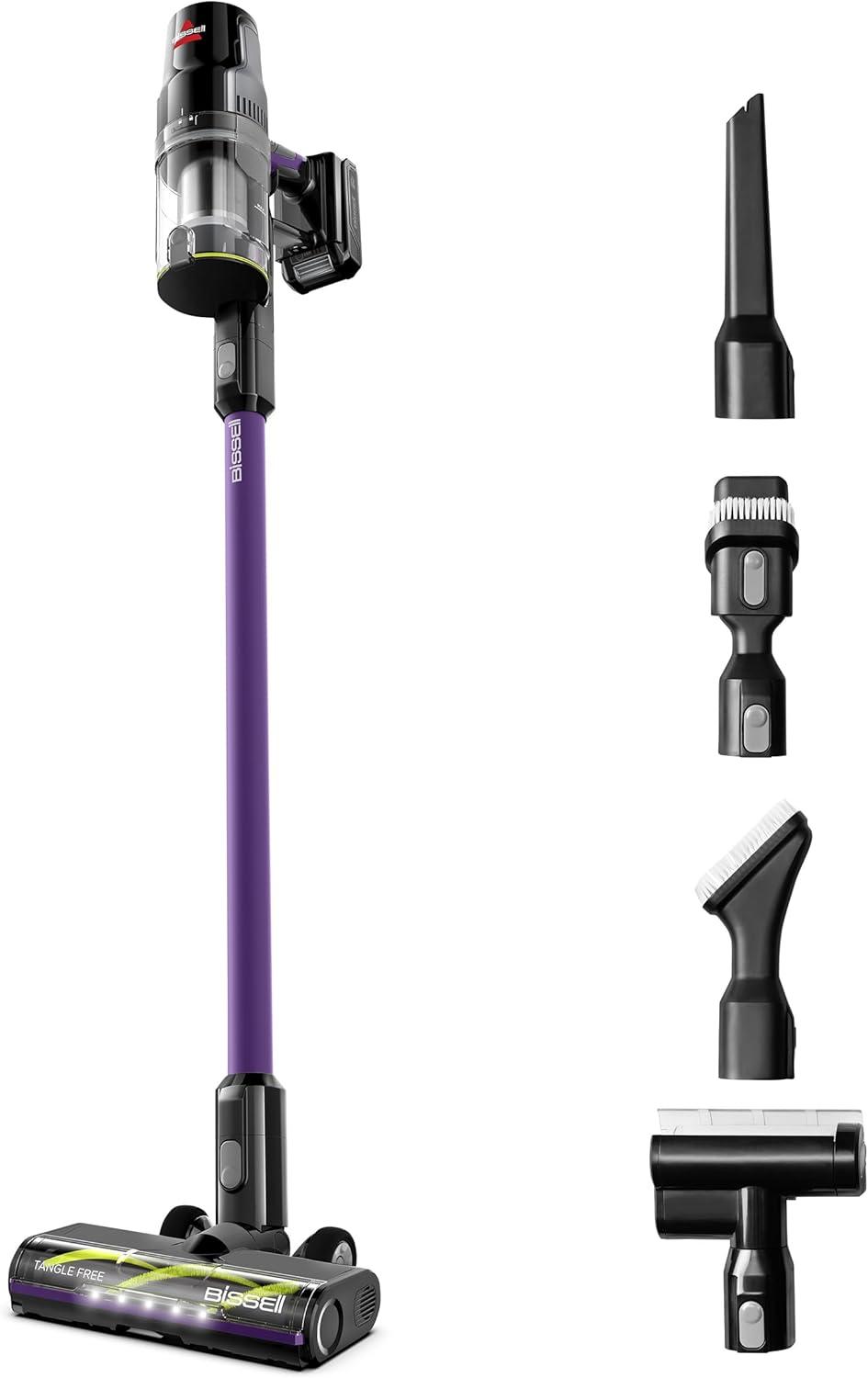 BISSELL CleanView XR Pet 300W Purple Stick Vacuum