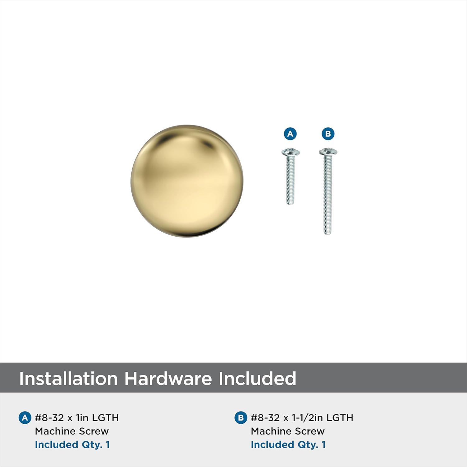 Allison 1 1/4" Diameter Mushroom Knob