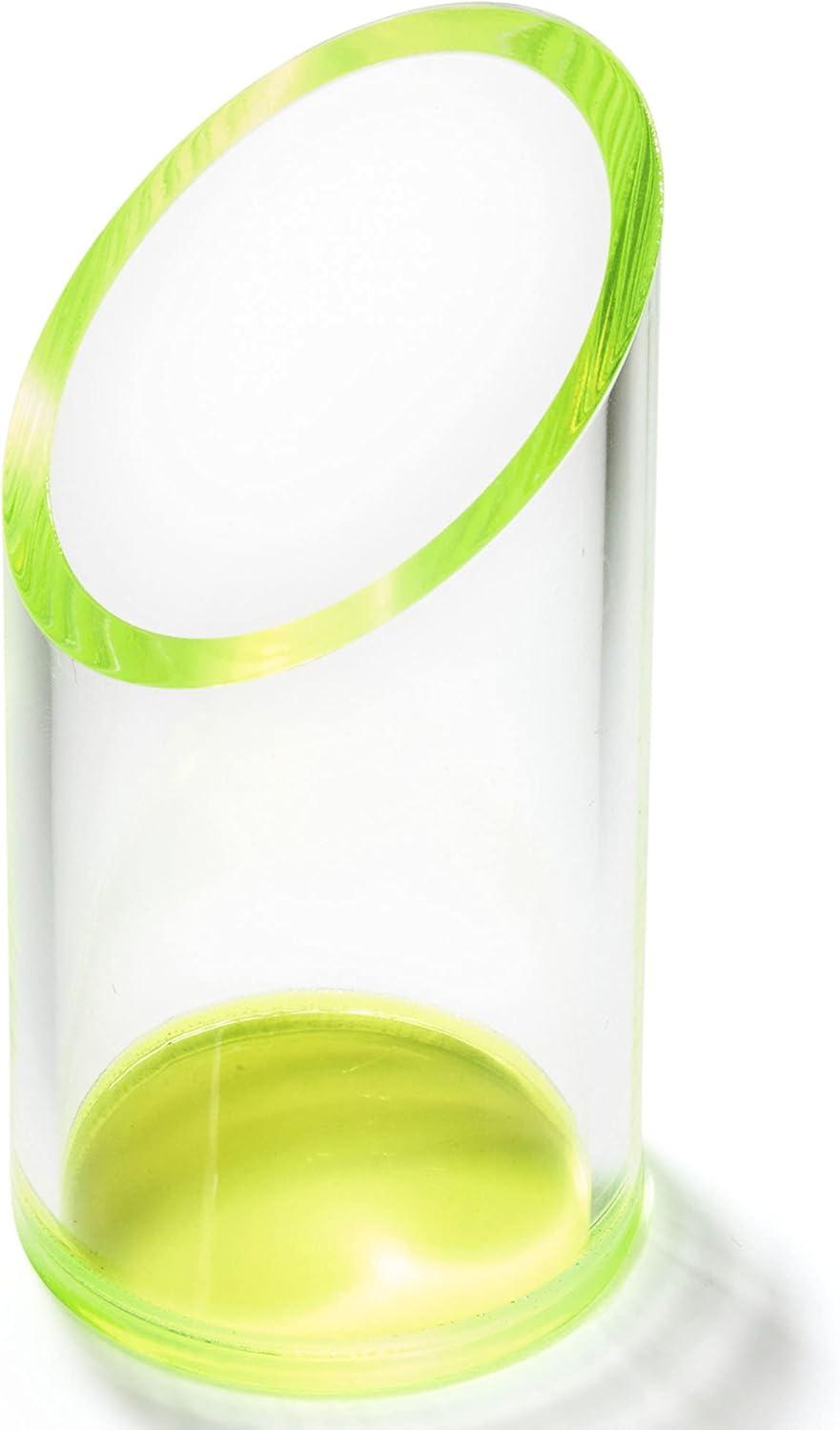 OfficeGoods Acrylic Pencil Holder, Neon Green