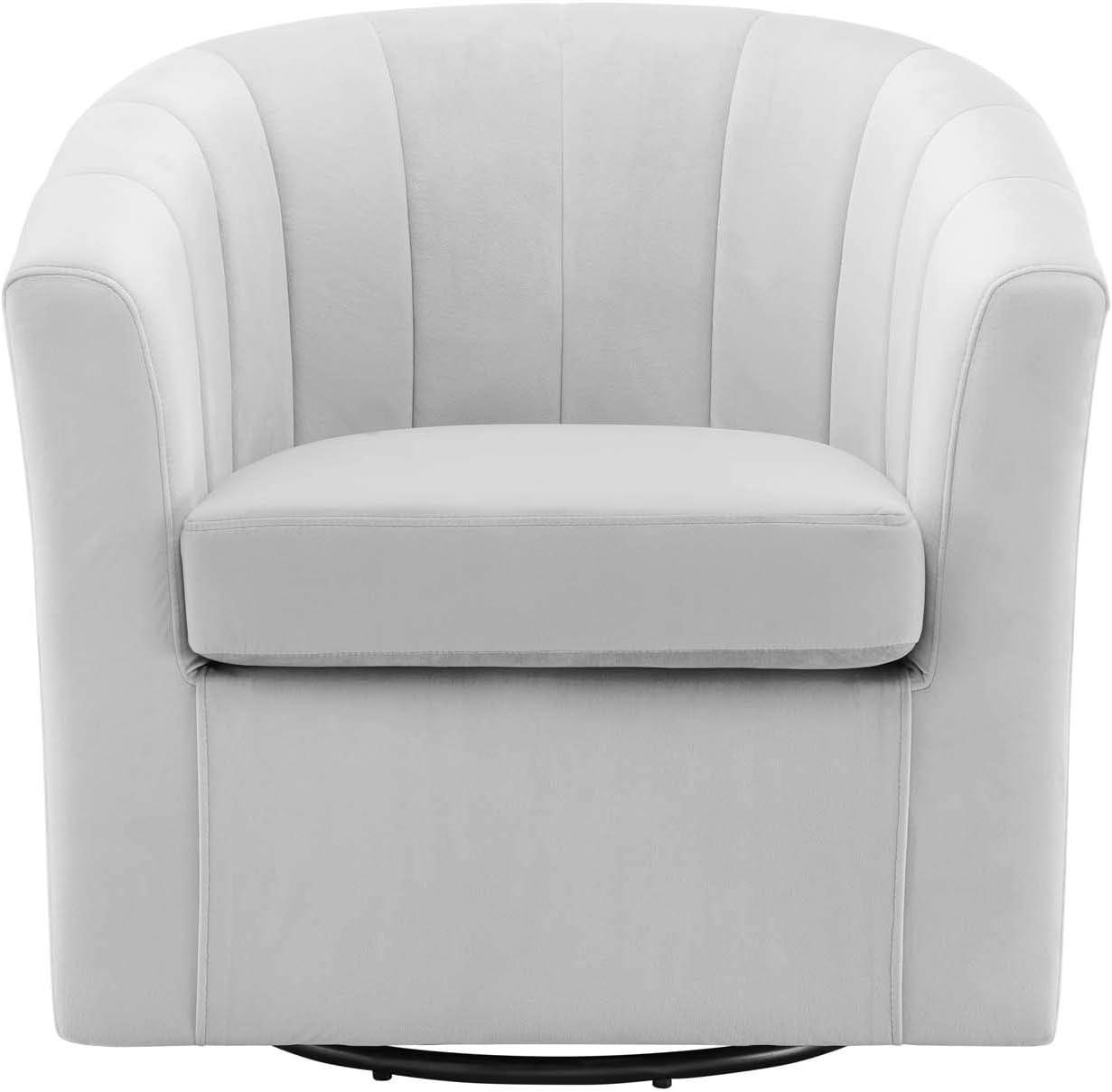 Modway Prospect Performance Velvet Swivel Armchair