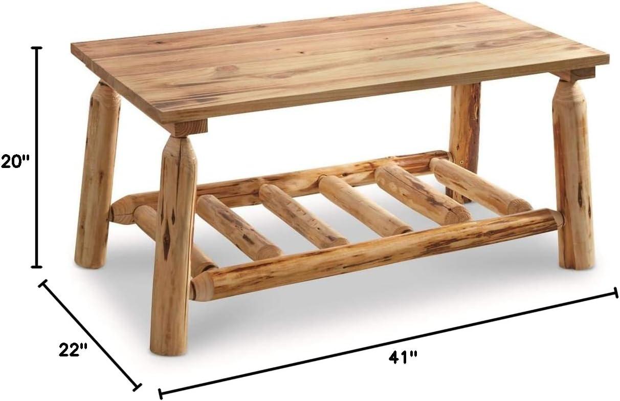 CASTLECREEK Log Coffee Table