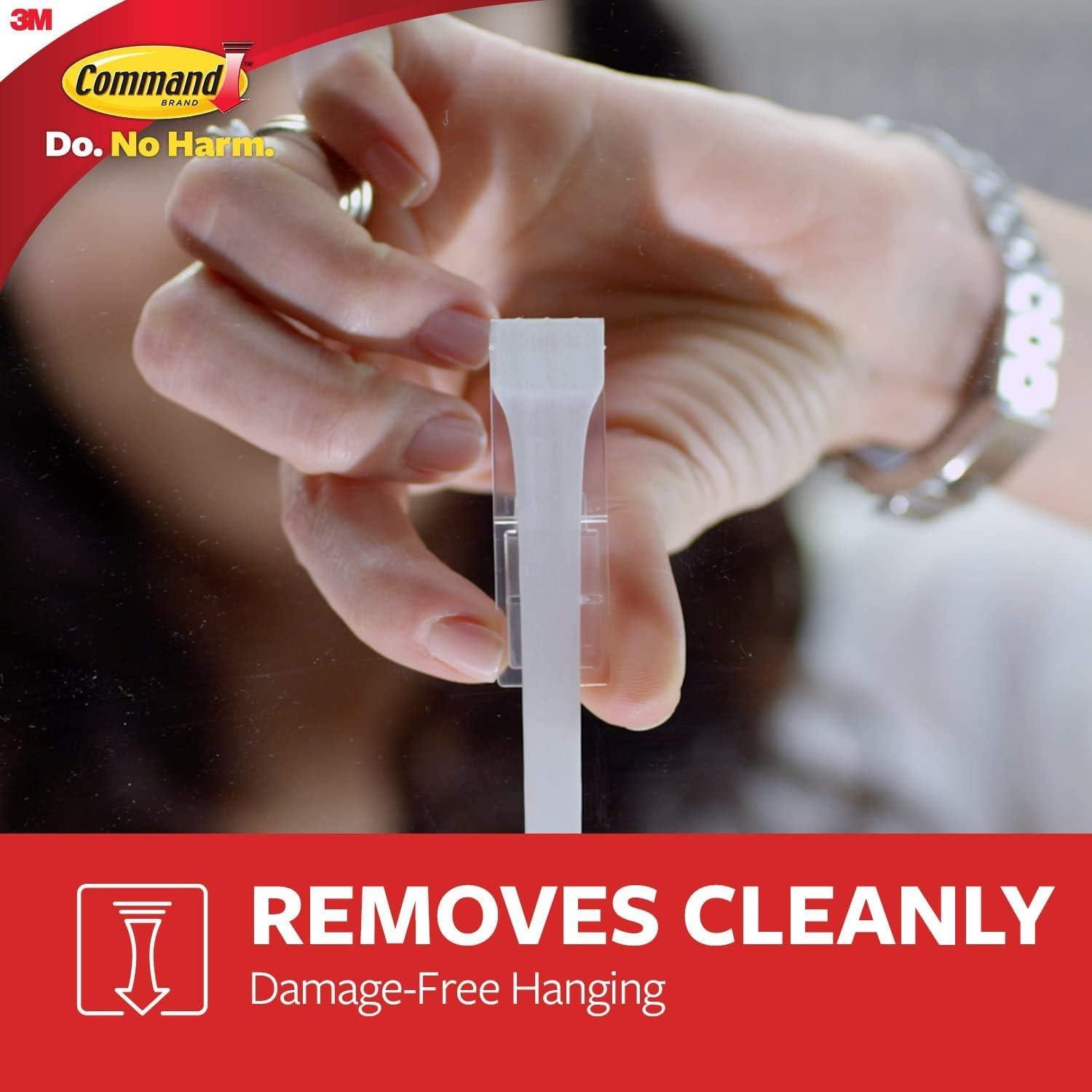 Command Large Utility Hook, White, Damage Free Decorating, 1 Hook and 2 Command Strips