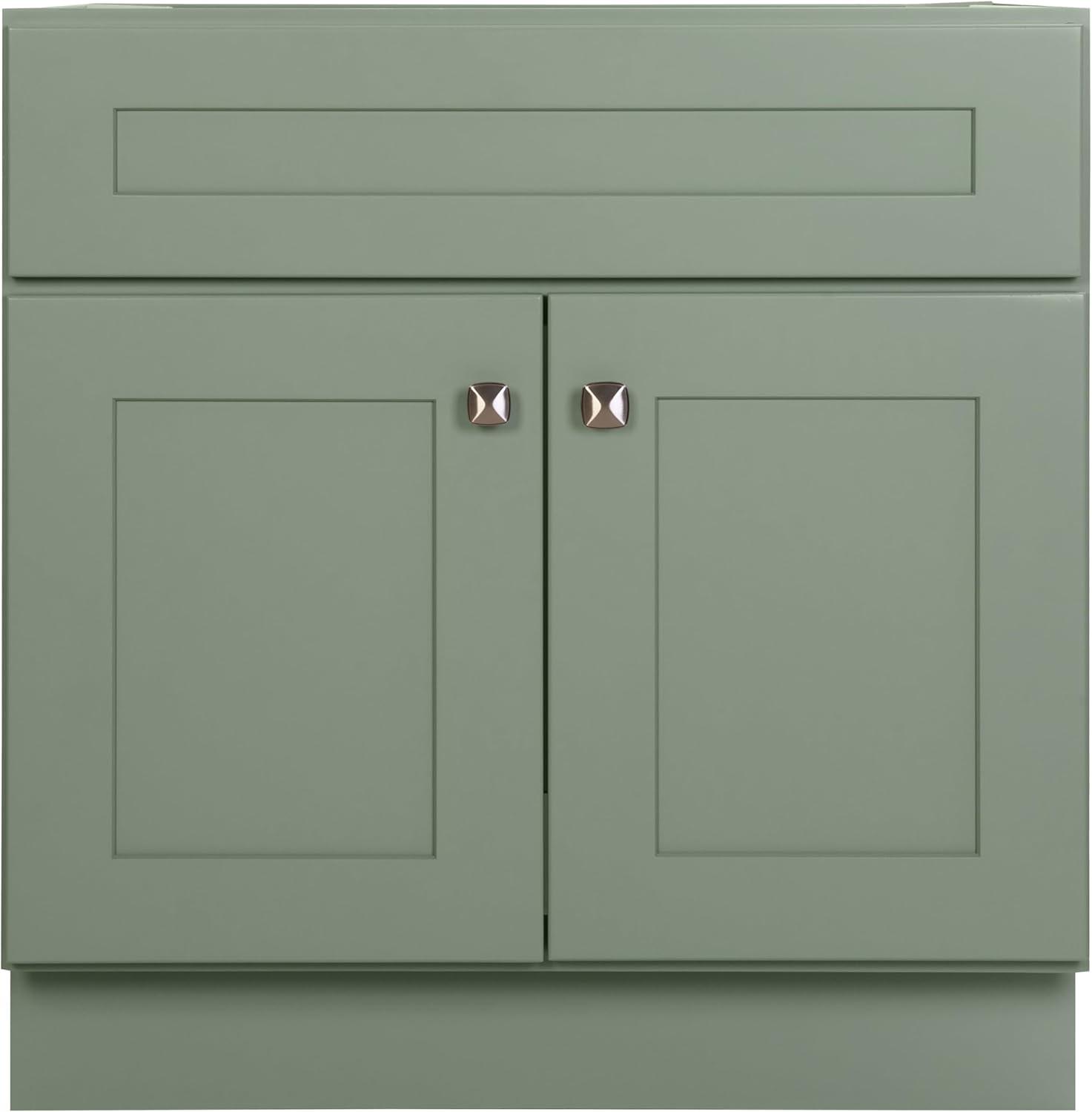 Design House Brookings 30 Inch Bath Vanity, Ready to Assemble, Sherwin Williams®