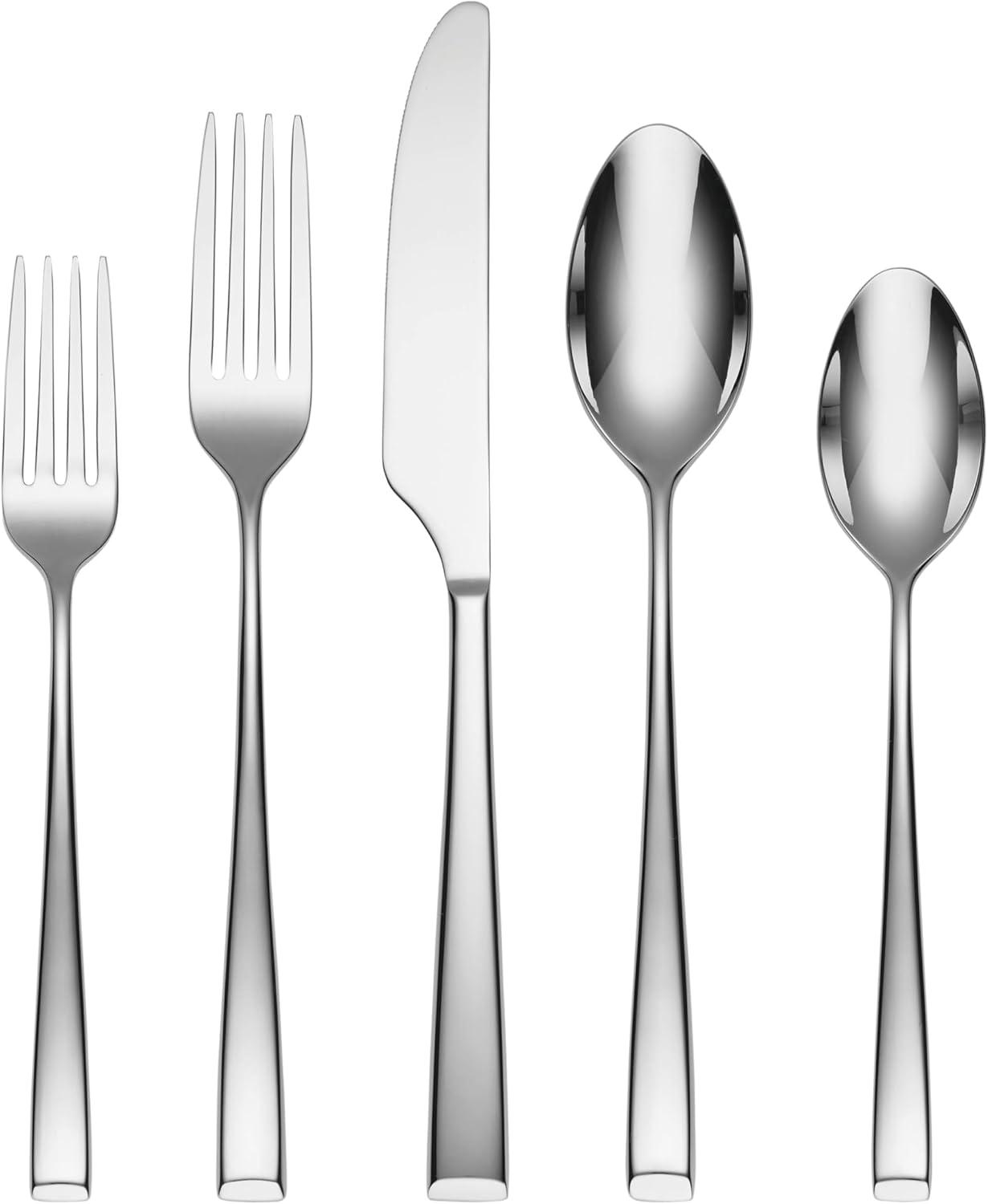 Marlise Mirror 20-Piece Stainless Steel Flatware Set