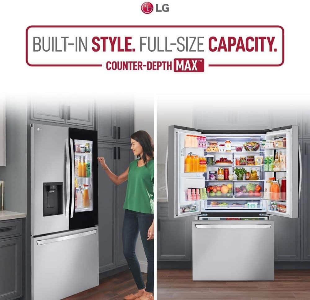 27 Cu. Ft. Smart Counter-Depth MAXFrench Door Refrigerator