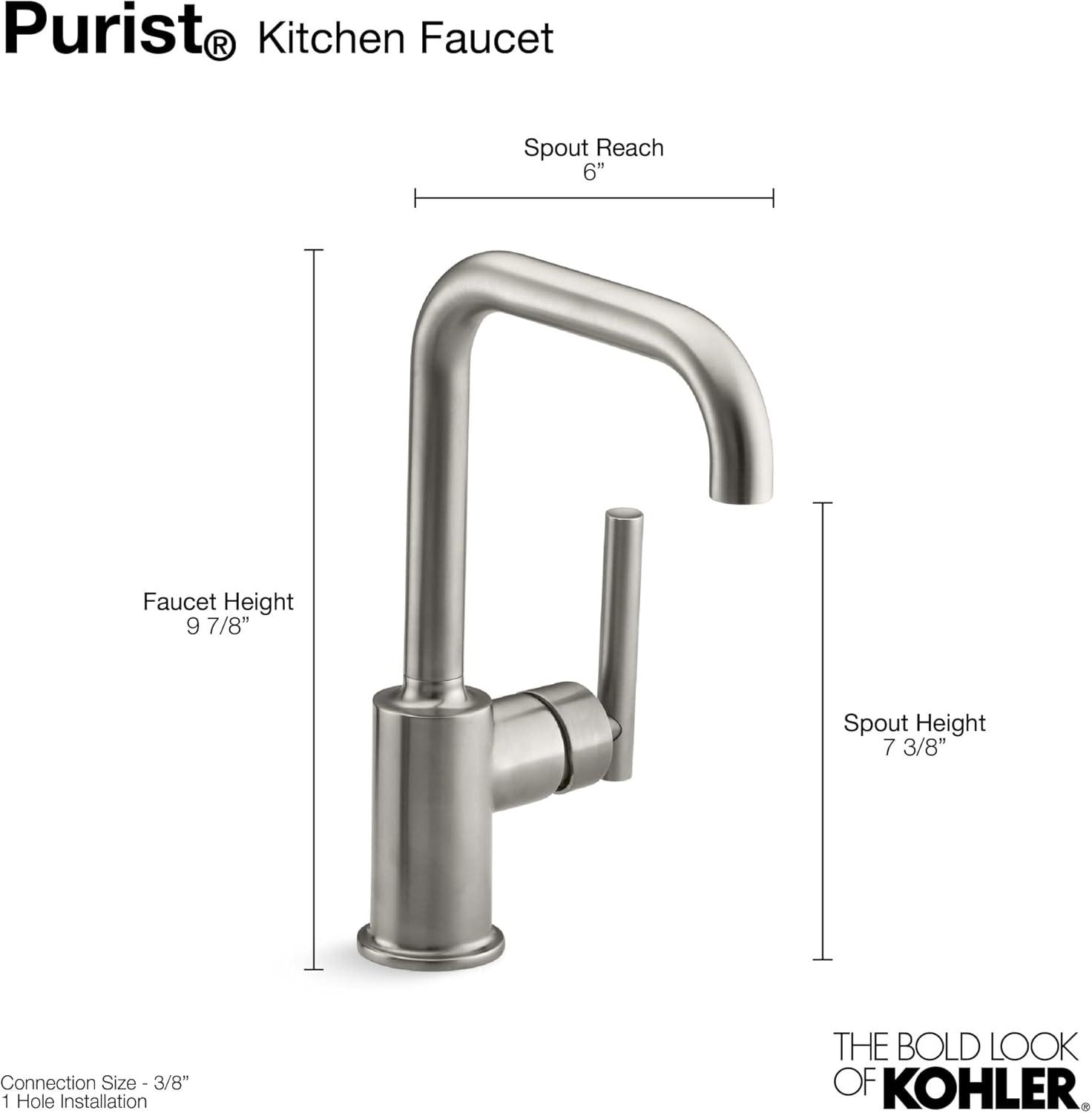 Purist® Bar Faucet with Accessories