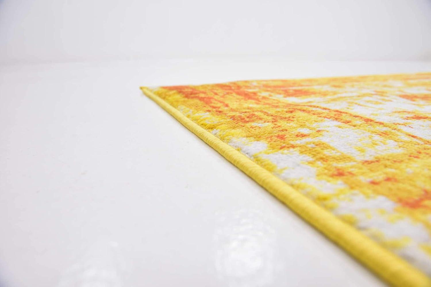 Unique Loom 8' 0 x 8' 0 Square Sofia Orange Area Rug