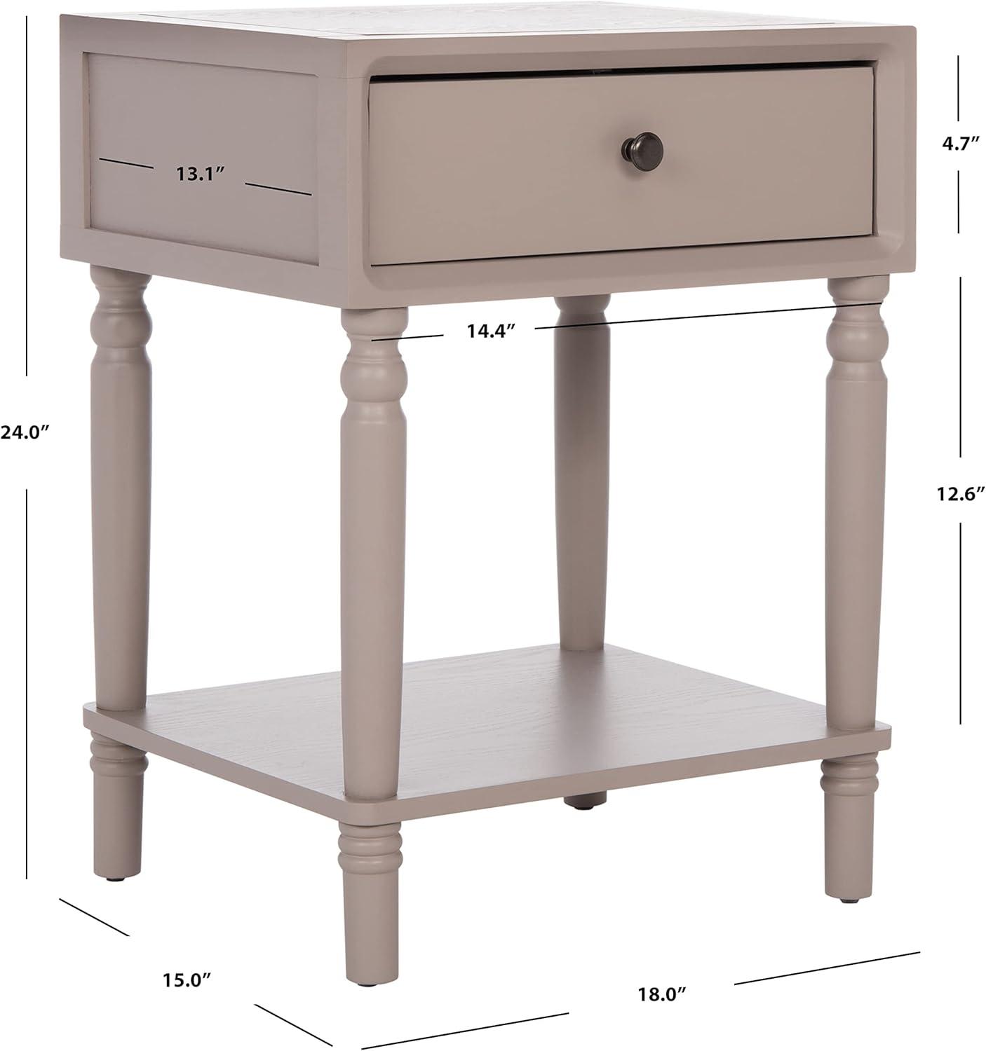 Siobhan Accent Table W/ Storage Drawer - Safavieh