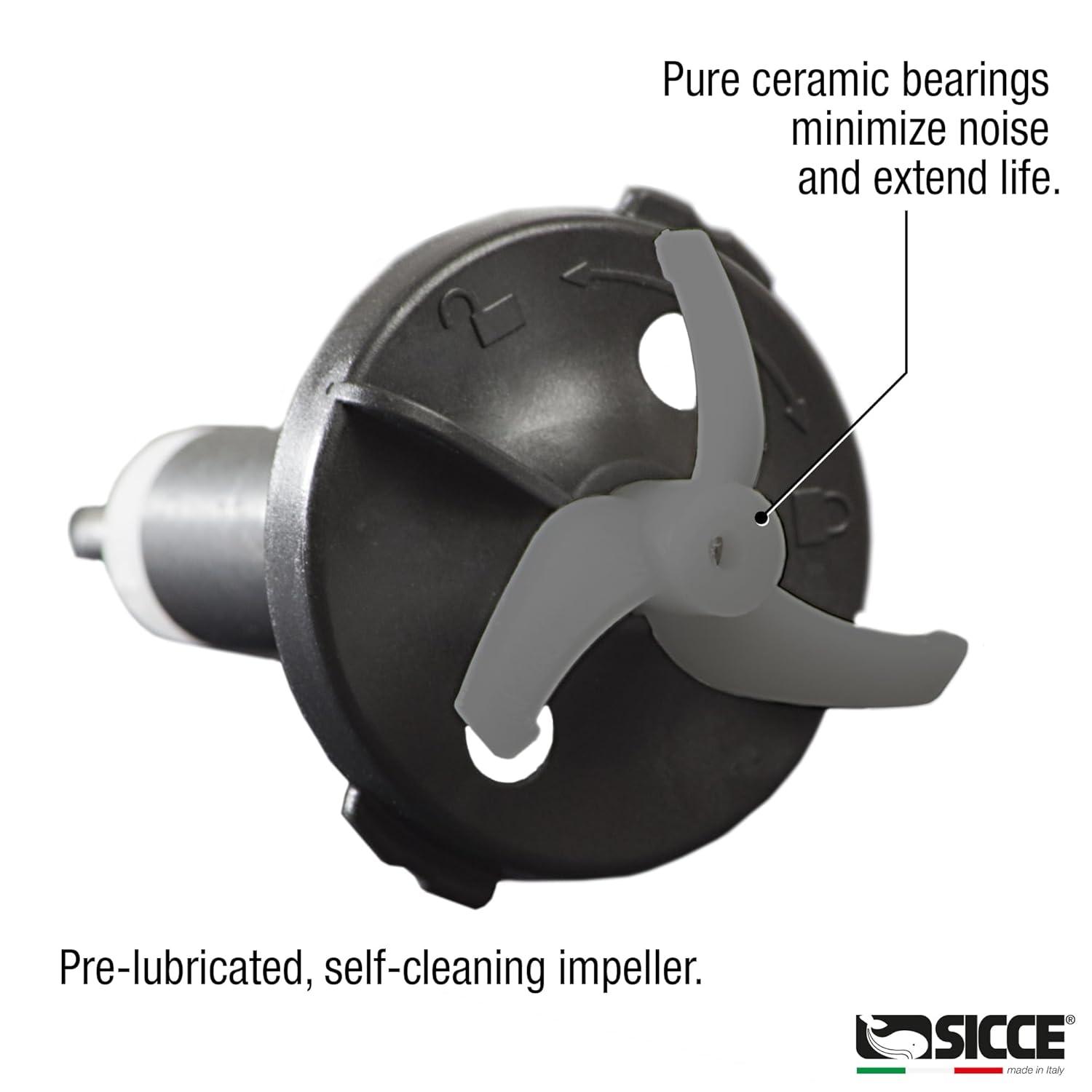 Sicce USA 010528 1320 GPH Aquarium Circulation Powerhead Wavemaker Pump