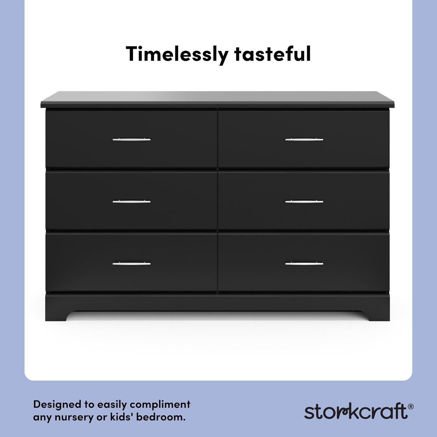 Brookside 6 Drawer Double Dresser