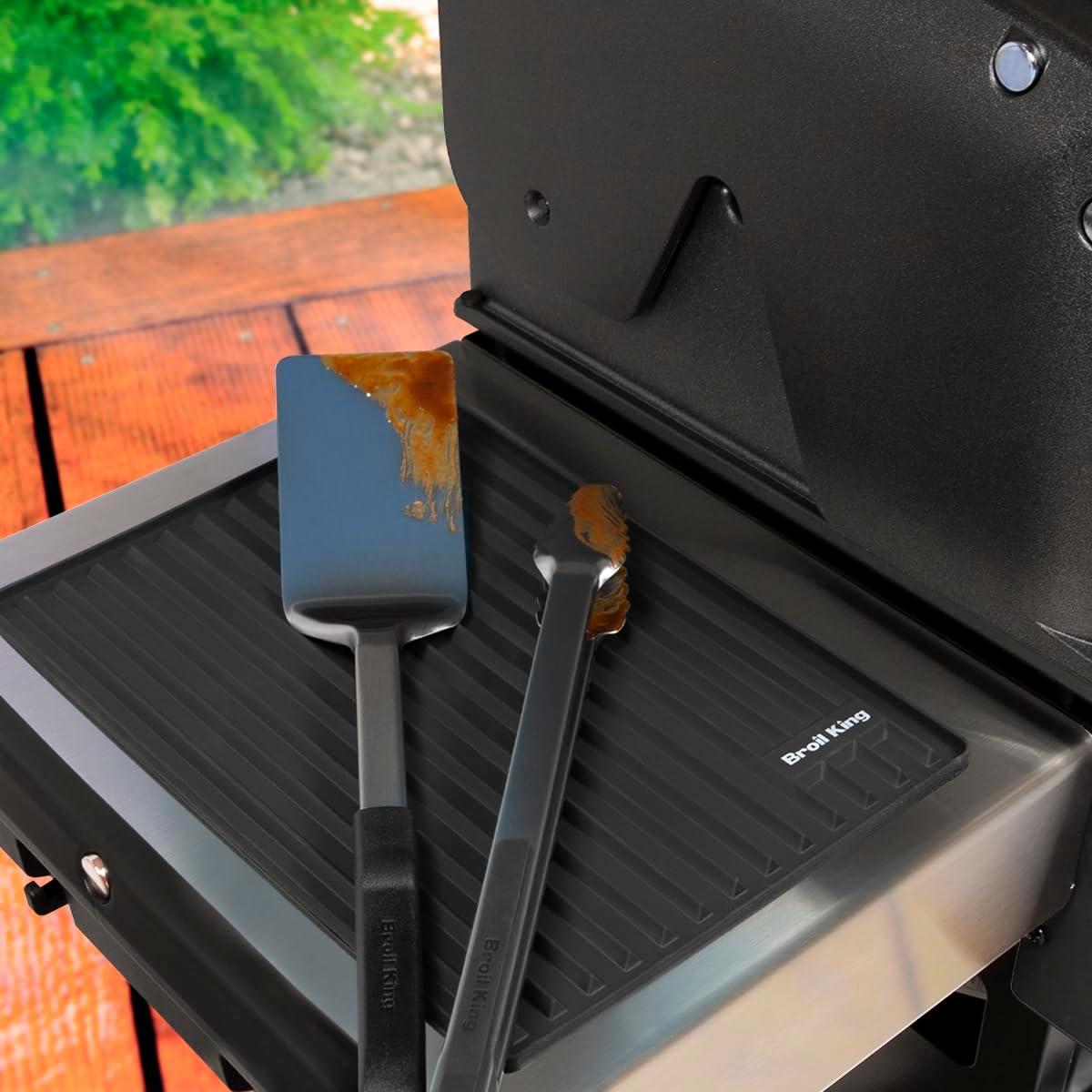 Broil King Crown Pellet Silicone Side Shelf Magnetic Design Mat | Wayfair