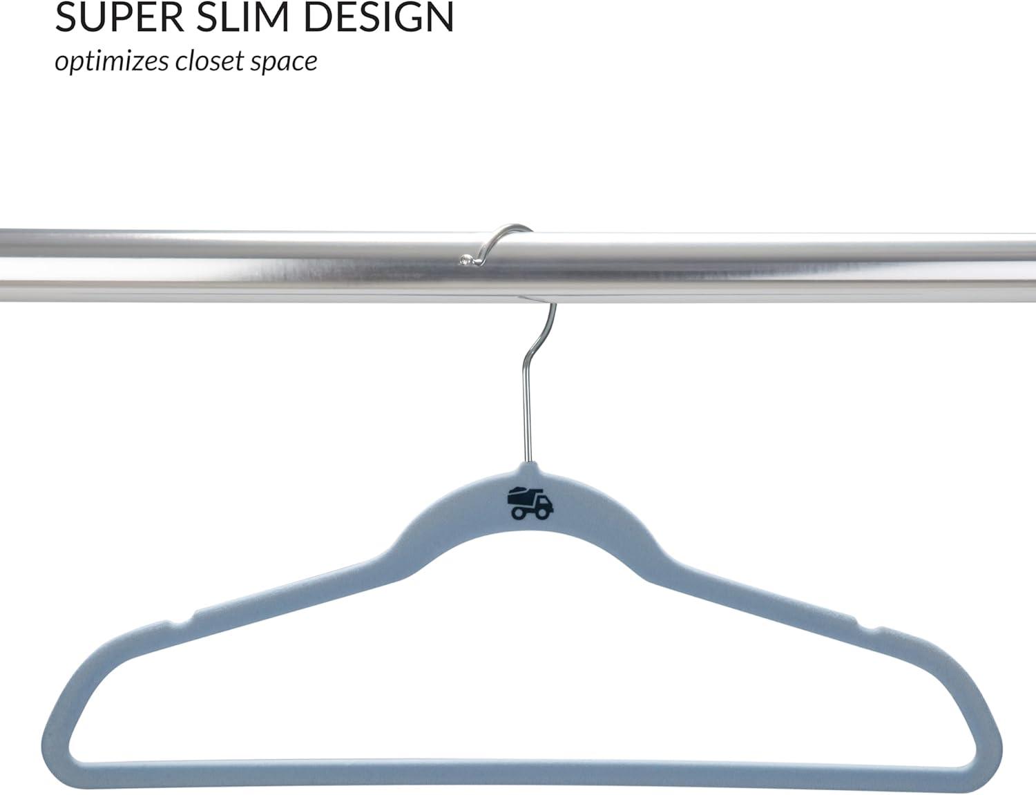 Plastic Non-Slip Standard Hanger for Dress/Shirt/Sweater