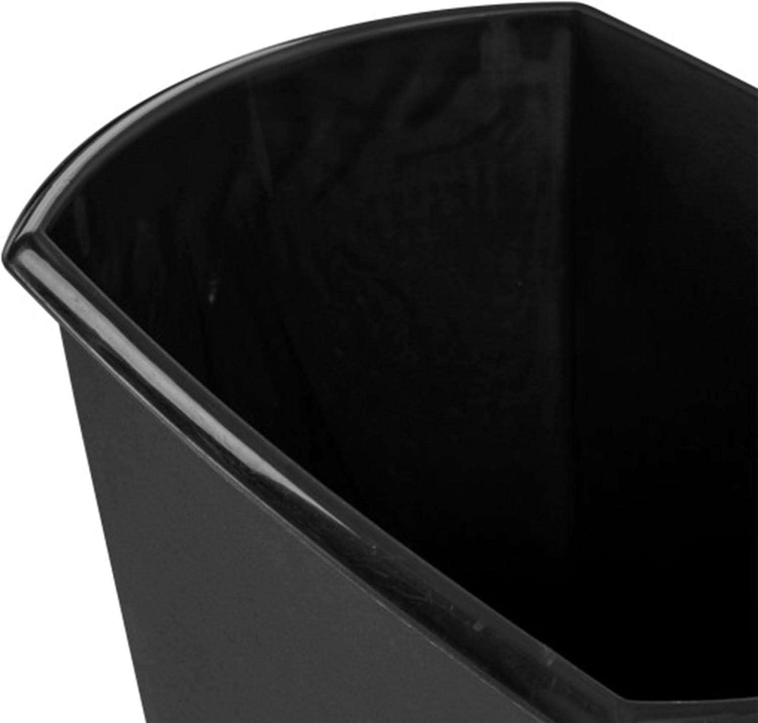 Sterilite Kitchen Ultra Plastic Wastebasket Storage Trash Bin Can Container