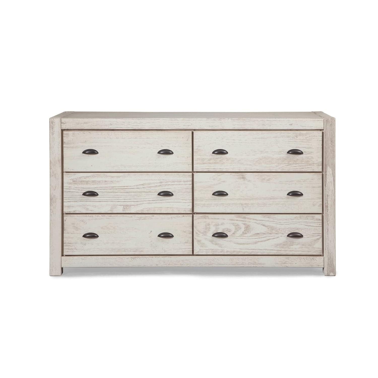 Montauk Solid Wood 59.5'' W 6 - Drawer Dresser