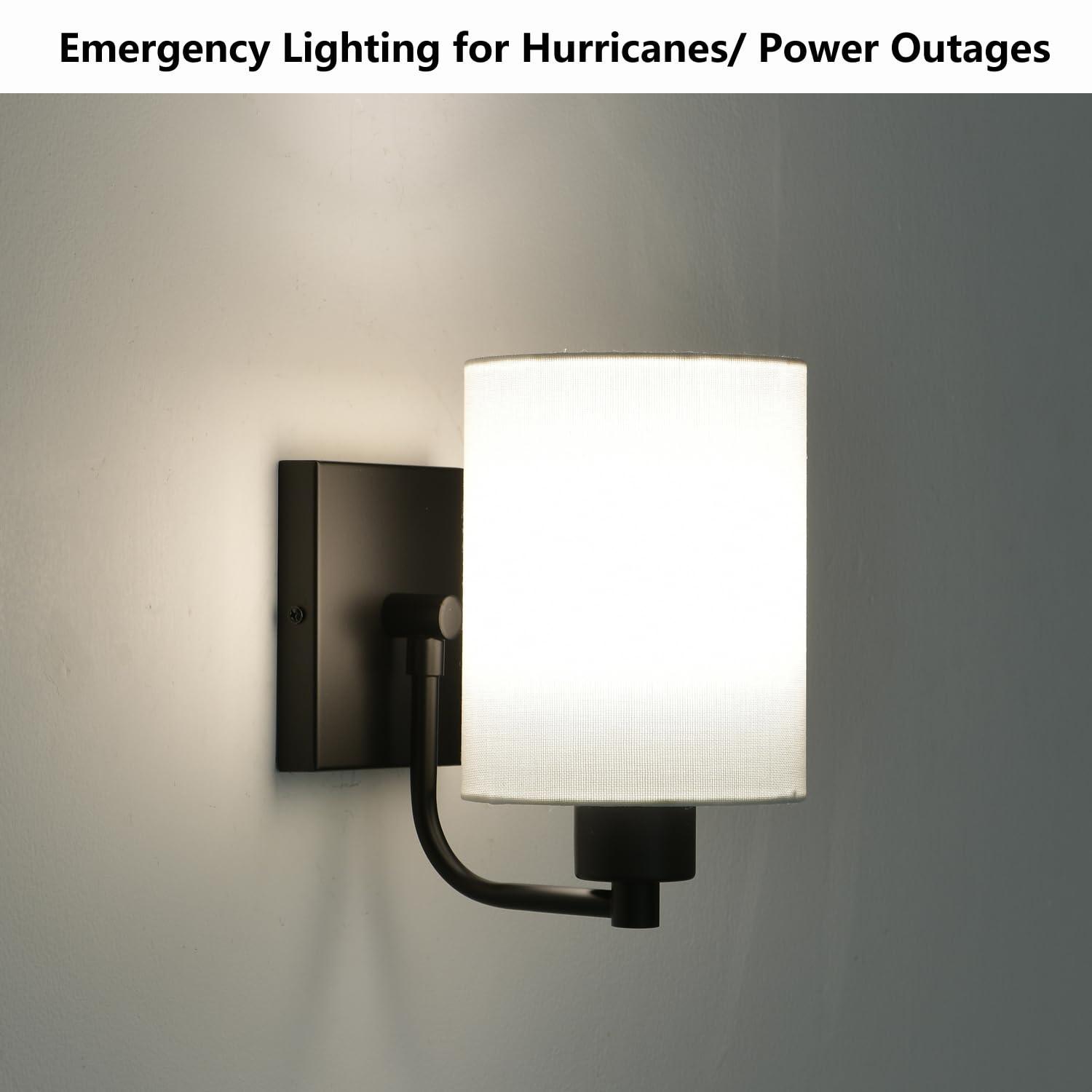 Latitude Run® Battery Operated Wall Sconce Set Of 2, Wireless Rechargeable Wall Lights, Glass Wall Lamps With Remotes And Dimmable RGB LED Bulbs, No Wiring Indoor Sconces Wall Decor For Bedroom Living Room Hallway