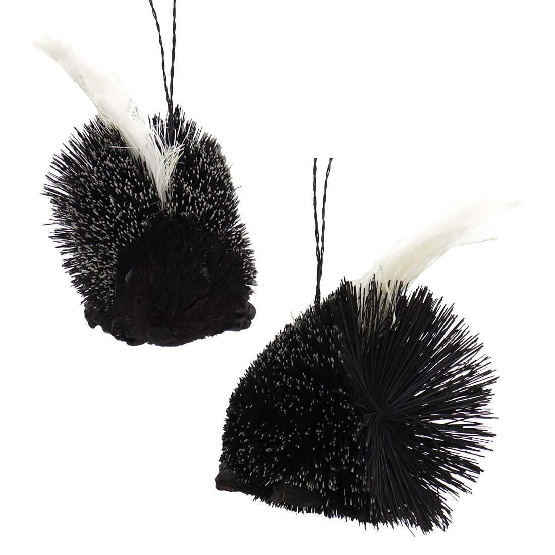 Kurt Adler Buri Woodland Animal Decorative Holiday Ornament Set (5 Pack)