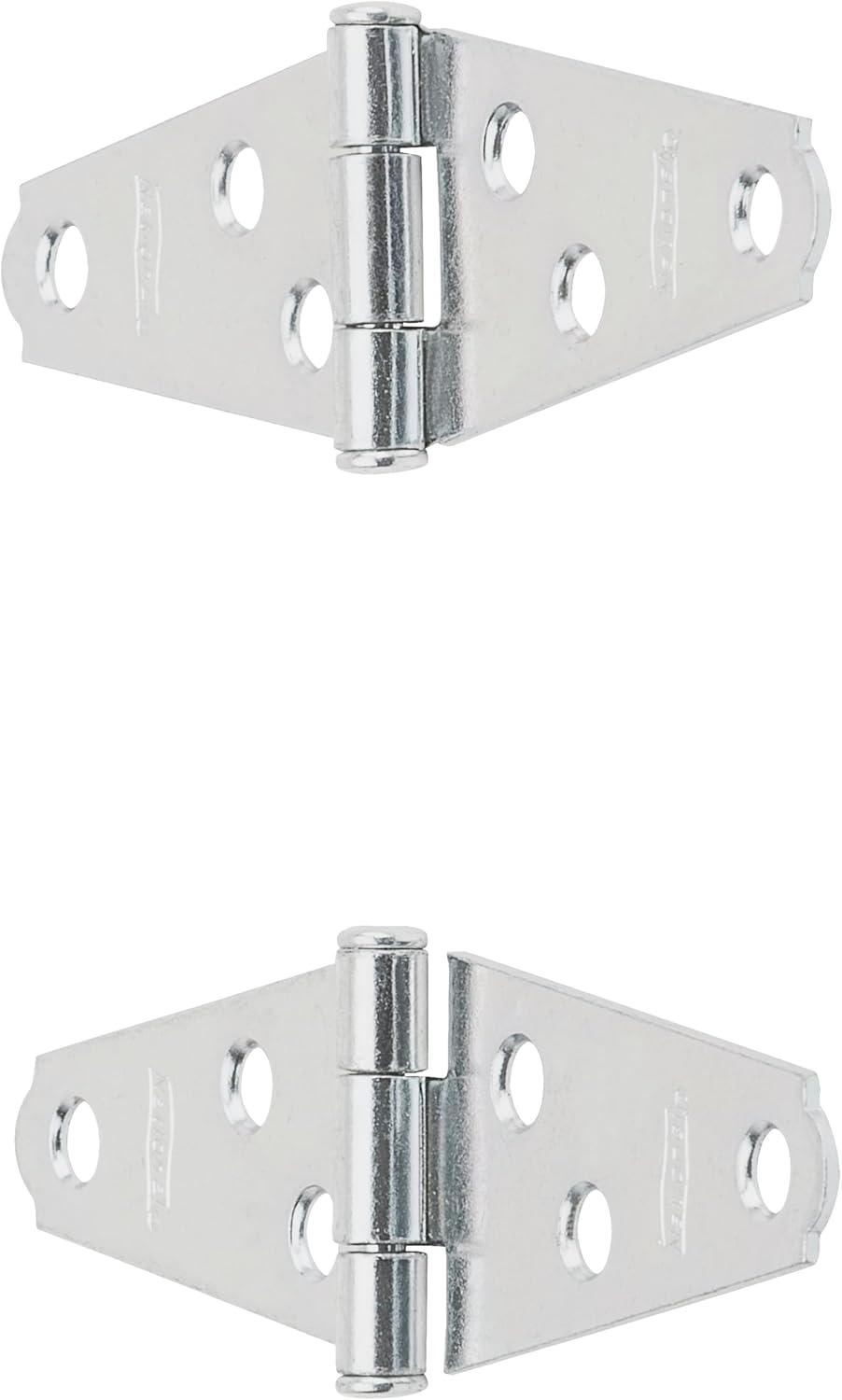 National Hardware 0.5" H × 1.5" W Surface Mount Pair Door Hinges