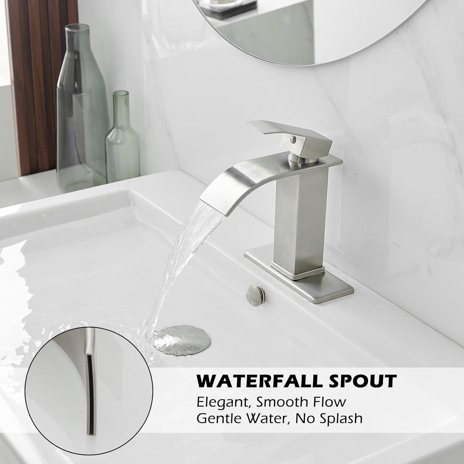 Single-Hole Single-handle Bathroom Faucet