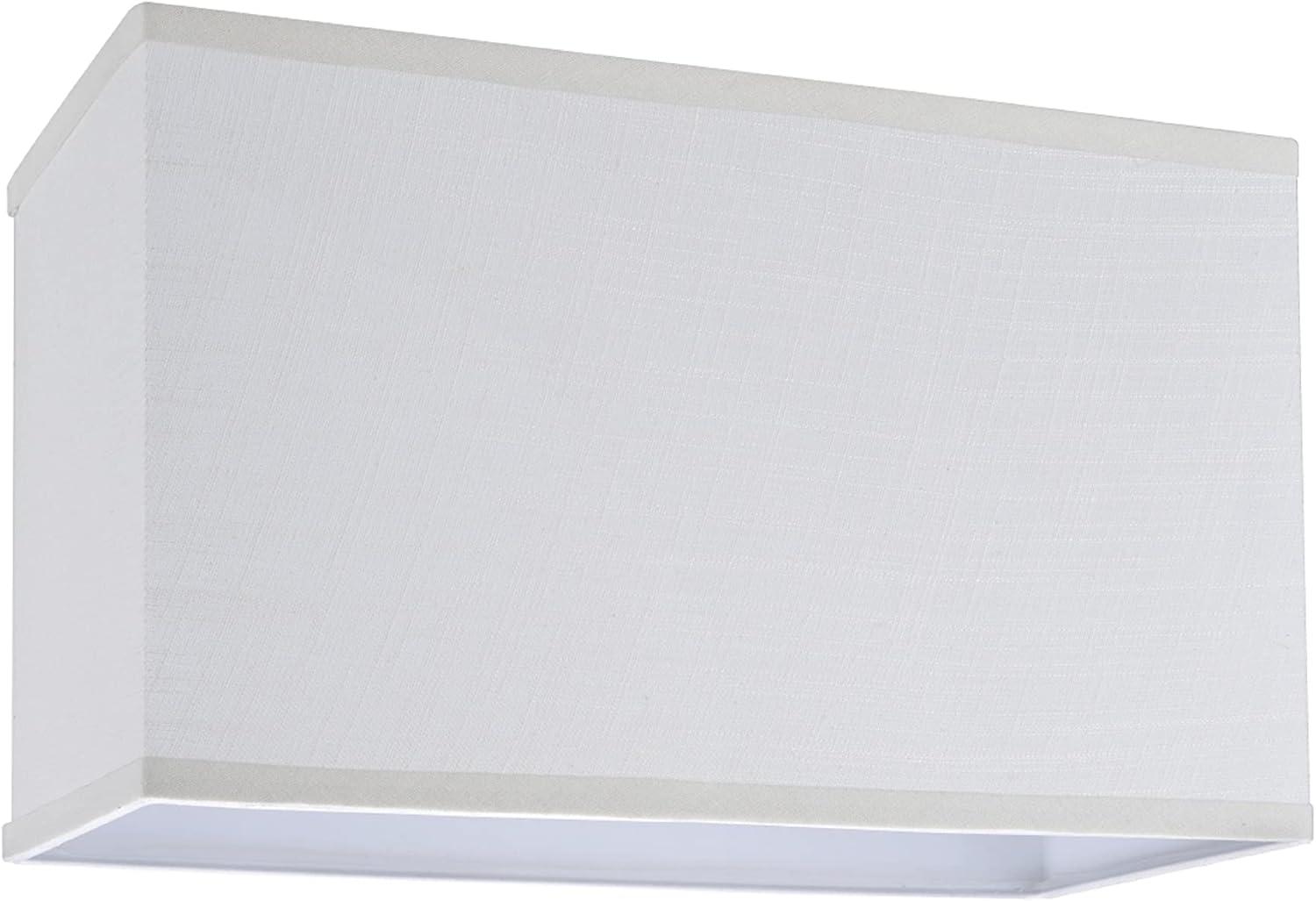 Aspen Creative Corporation 16'' Linen Rectangular Lamp Shade