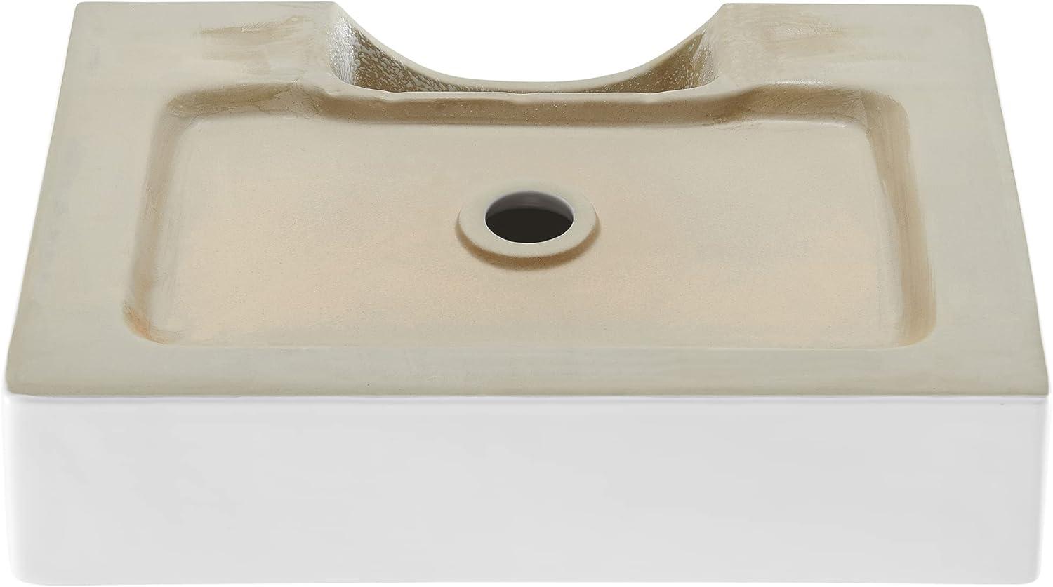 Claire 20 Rectangle Ceramic Vessel Sink