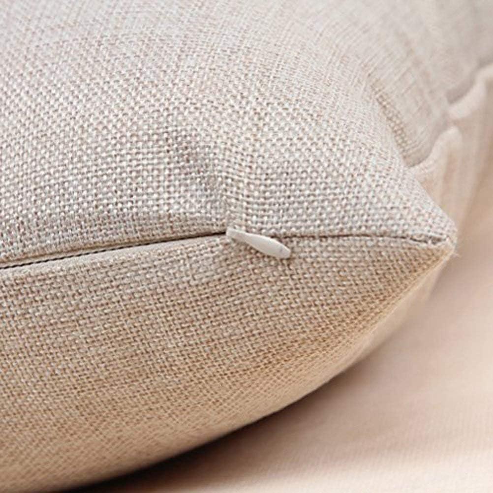 ULOVE LOVE YOURSELF 2Pack Tropical Green Leaves Throw Pillow Cover with Geometric Background Home Decorative Square Cushion Covers Cotton Linen Home Decor Palm Pillowcase 18 X 18 Inch(Palm Tree)